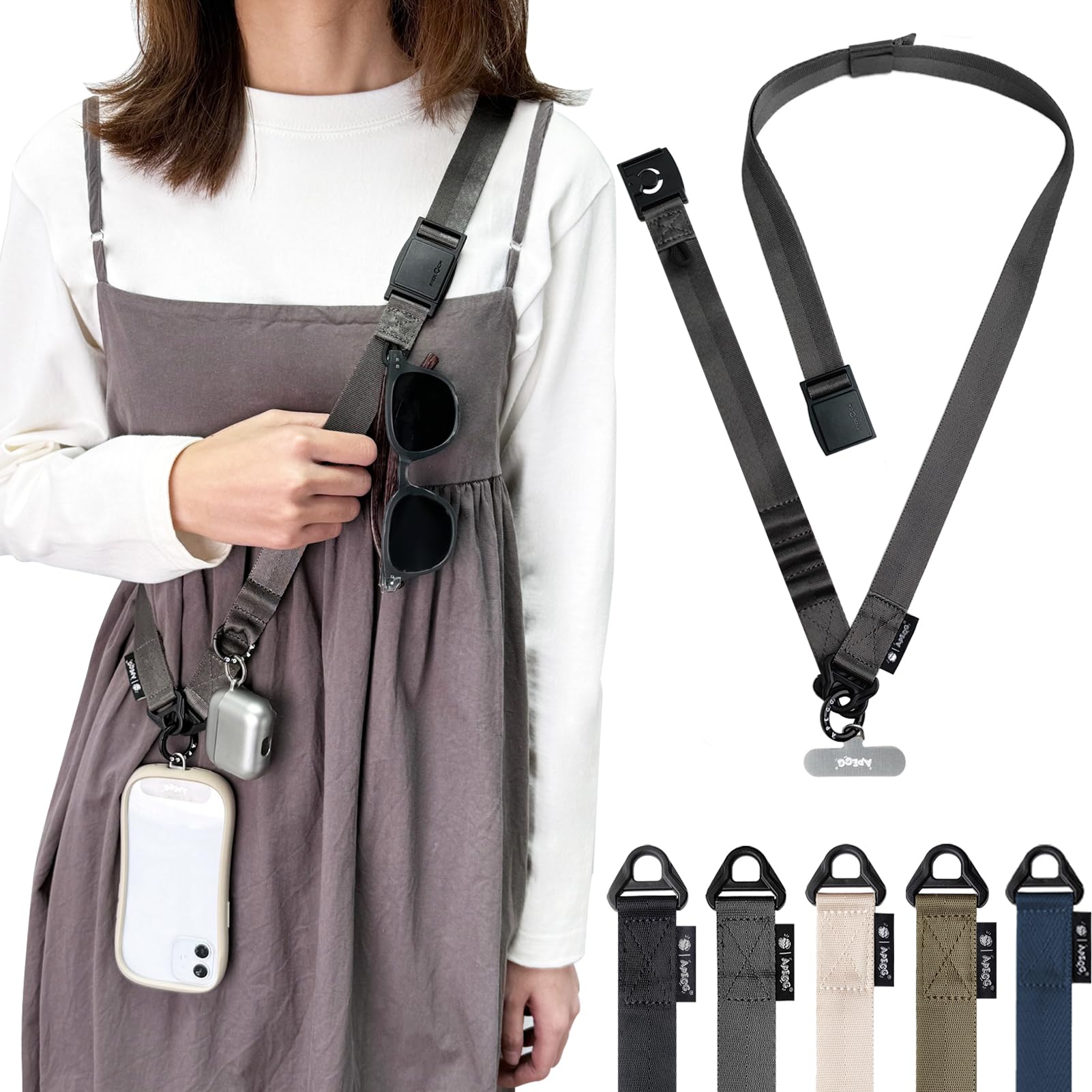 ohga オーガ　グレージュ　ハンドバッグ ショルダーストラップ　ほぼ未使用 ohga オーガ グレージュ ハンドバッグ ショルダーストラップ ほぼ未使用